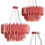 Elegant Crystal Chandelier 3D model small image 2