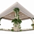 Versatile Gazebo Model, 3ds Max-Compatible 3D model small image 1