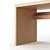 Sleek Malm Desk - Versatile & Stylish 3D model small image 4