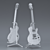 Epiphone Les Paul Special II Electric Guitar 3D model small image 1