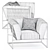 Arpa Armchair: Sleek, Stylish, Comfortable 3D model small image 10