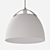 Modern Wood and Metal Pendant 3D model small image 2