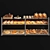 Viennoiserie Delight Showcase 3D model small image 1