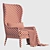 Beverly Colette: Elegant ArmChair 3D model small image 5