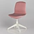 Sleek Swivel Chair: LÅNGFJÄLL Conference 3D model small image 1