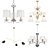 Modern Chandelier Collection 3D model small image 1