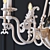 Elegant Chiaro Gabriel Chandelier 3D model small image 3