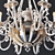Elegant CHIARO Gabriel Chandelier 3D model small image 3