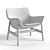 Contemporary Upholstered Armchair: IKEA VEDBO 3D model small image 3