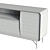Chic Turquoise Sideboard 3D model small image 5