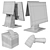 Sunmi Cashier: Sleek and Efficient 3D model small image 2