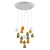 Modern Chandelier Collection 3D model small image 3