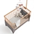 Yomi Cot - Sebra: Stylish and Functional 3D model small image 2