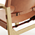 Stylish Spanish Chair: Fredericia's Finest 3D model small image 5