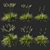 Koeleria Grass - Ornamental Landscaping Solution 3D model small image 1