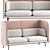 Modern Design Tune Sofa by Zilenzio 3D model small image 2
