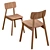 Dino Dining Chair: Elegant and Ergonomic Seating. 3D model small image 1