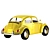 Classic VW Beetle 3D model small image 7