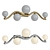 Modern Uva Sconce: MOD059WL-05G 3D model small image 1