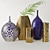 Zara Vases Set: Elegant and Stylish Home Decor 3D model small image 1