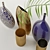Zara Vases Set: Elegant and Stylish Home Decor 3D model small image 4