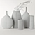 Zara Vases Set: Elegant and Stylish Home Decor 3D model small image 5