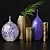 Zara Vases Set: Elegant and Stylish Home Decor 3D model small image 9