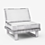 Outdoor Platform Sectional Corner 3D model small image 5