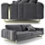 Elegant Giorgio Charisma Sofa 3D model small image 2