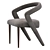 Wave Chair: Elegant Design, Perfect for any Space 3D model small image 3