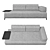 La Forma Sofa Compo: Transform Your Space 3D model small image 4