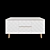 Laser-Patterned Comoda: Stylish Indoor Decor 3D model small image 1