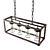 Daniela 4 Light Antique Chandelier 3D model small image 2