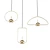 Modern Chandelier Collection Set 3D model small image 5