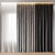 Dual-color Curtain Set 3D model small image 1