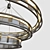 Futuristic Fuze Pendant Light 3D model small image 2