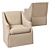 Sophisticated Clayton Chair by Bernhardt 3D model small image 2