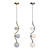 Modern Pendant Lamp Uva: MOD059PL-03CH and MOD059PL-03G 3D model small image 1