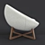 Pod Lounge Chair: Ultimate Comfort in Style 3D model small image 8