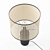 Modern Matte Black Table Lamp 3D model small image 2