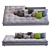 Modern Bonaldo AVARIT Sofa 3D model small image 4