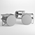 Versatile Casamania Chariot Mobile Table 3D model small image 7