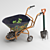 Sherpa Power Barrow SPB500: Convenient Wheelbarrow & Garden Tool Set 3D model small image 1