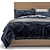 RH Teen Laguna Bed 2 - Sleek & Stylish Modern Design 3D model small image 2