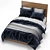 RH Teen Laguna Bed 2 - Sleek & Stylish Modern Design 3D model small image 3