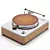 Premium Runwell Vinyl Player 3D model small image 4