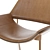 Sleek Doimo Brasil Armchair 3D model small image 4