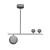 VASTY01: Elegant Ball Shaded Pendant Light 3D model small image 2