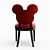 Mickey Mouse Luxury Everywhere Chair 3D model small image 3