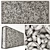 Gabion Pebble Low N6 Mesh 3D model small image 3